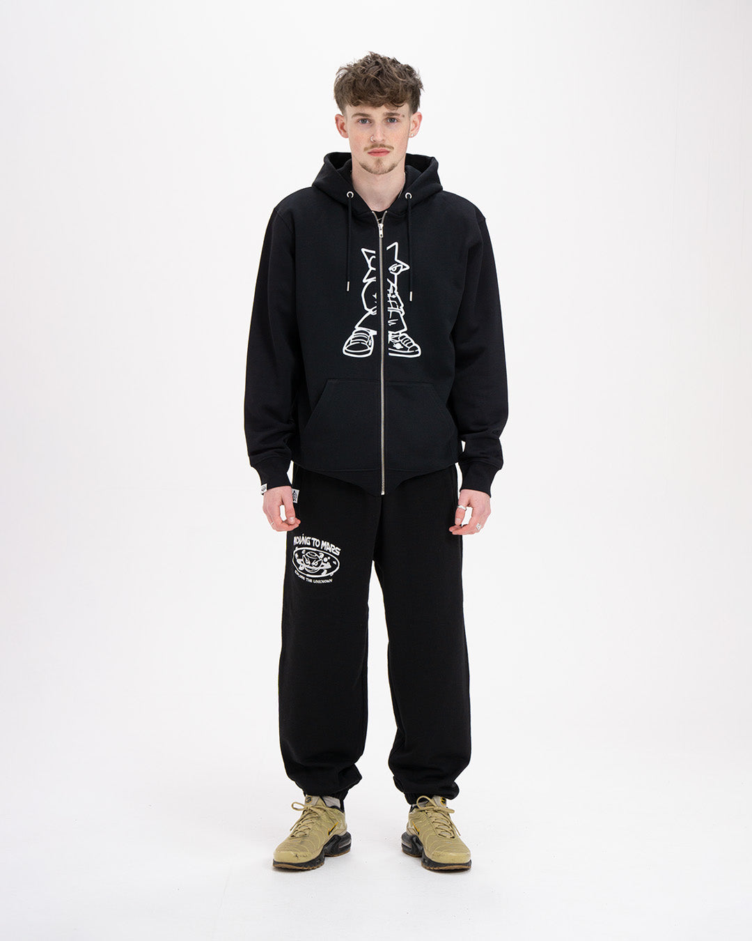 Embroidered Asteroid Logo Joggers